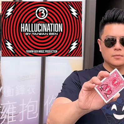 HALLUCINATION (Gimmicks and Online Instructions) by Taiwan Ben - Trick